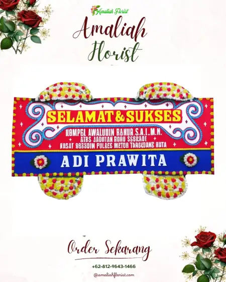 Papan Bunga Ucapan Selamat Tanjung Harapan